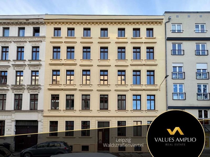 Exklusive 2-Zimmer-Wohnung im Waldstraßenviertel – mit Balkon und Aufzug!